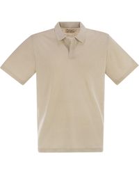 MC2 Saint Barth - Fraser Linnen Polo Shirt - Lyst