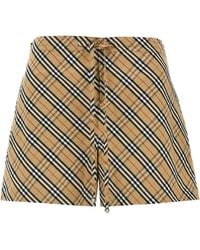 Burberry - 'check' Shorts - Lyst