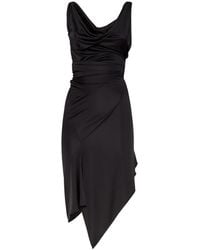 DSquared² - Midi-Jurk Met Col - Lyst