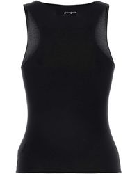 GIMAGUAS Cala Tank Top in Black | Lyst