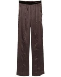 Tom Ford - Logo-Stripe Trousers - Lyst