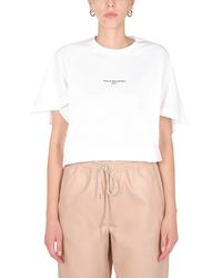 Stella McCartney - Logo Crew Neck T-Shirt - Lyst