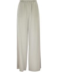 Max Mara - Mxpmaga Zijden Crêpe De Chine-broek - Lyst
