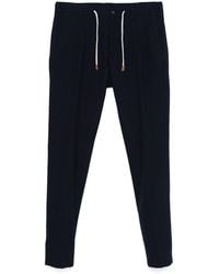 Eleventy - Broek Met Geplooid Detail - Lyst