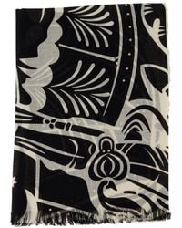 Burberry - Grote Wollen Sjaal - Lyst
