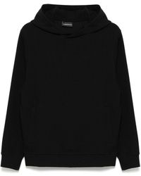Emporio Armani - Sudadera con capucha y parche del logo - Lyst