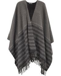 Peserico - Virgin Wool And Cashmere Cape - Lyst