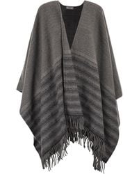 Peserico - Virgin Wool And Cashmere Cape - Lyst