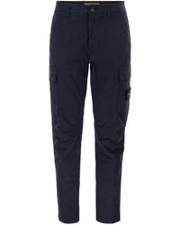 Stone Island - Cargobroek Met Normale, Taps Toelopende Pasvorm - Lyst