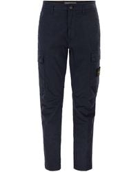 Stone Island - Regular Tapered Fit Cargo Trousers - Lyst