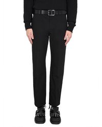 McQueen - Concealed Closure Workwear Pants - Lyst