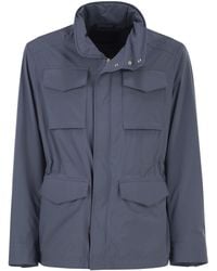 Paul & Shark - Technical Fabric Field Jacket - Lyst