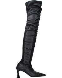 Stella McCartney - Stivali Elsa Donna Eco Pelle Nero - Lyst