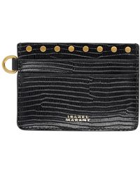 Isabel Marant - Card Holder Oskan Cow Leather Wallets & Purses - Lyst