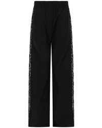MSGM - Pantalone Dritto Con Dettagli - Lyst