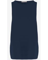 Allude - Stretch Silk Top - Lyst