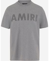 Amiri - Maglietta Di Cotone Con Logo - Lyst