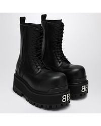 Balenciaga - Leather Shoes - Lyst