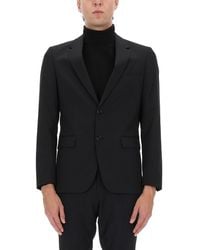 BOSS - Wool-Blend Jacket - Lyst
