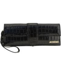 Jacquemus - La Pochette Bambino Leather Clutch - Lyst