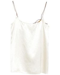 Alysi - Satin-Top - Lyst