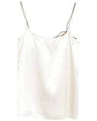 Alysi - Satin Top - Lyst