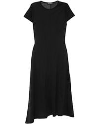 Our Legacy - Ragged Midi-Jurk Met Korte Mouwen - Lyst