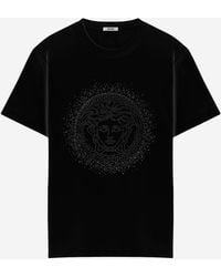 Versace - Medusa Katoenen T-shirt - Lyst