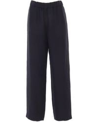 Fabiana Filippi - Viscose Linen Jogging Trousers - Lyst