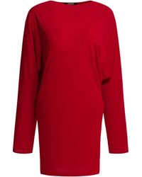 Jacquemus - Kleedjes ,Rood ,Mistral Dress - Lyst