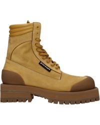 Palm Angels - Frauen 's Stiefel Wildleder Brown - Lyst