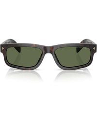 Prada - Zonnebril Prb11 S 17 N20 G Bruin/groen Unisex Gepolariseerd - Lyst