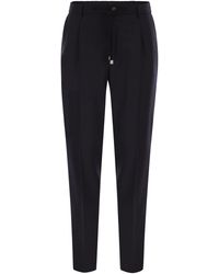 Peserico - Virgin Wool Trousers - Lyst