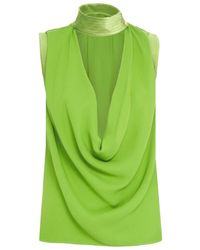Elisabetta Franchi - Sleeveless Tops - Lyst