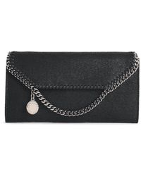 Stella McCartney - 'Continental' Wallet With 'Falabella' Flap - Lyst