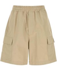 Bottega Veneta - Nylon Blend Bermuda Shorts - Lyst
