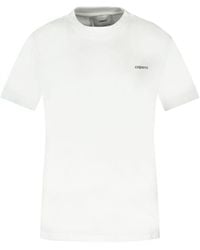 Coperni - Boxy T -shirt Katoen Wit - Lyst