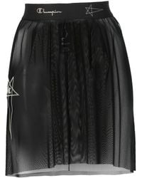 Rick Owens X Champion - Logo Skirt - Lyst