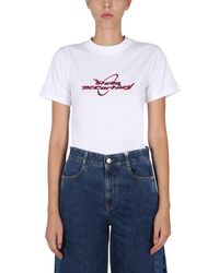 Stella McCartney - Logo Crew Neck T-Shirt - Lyst
