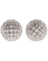 TOTEME - Diamond Lace Earrings - Lyst