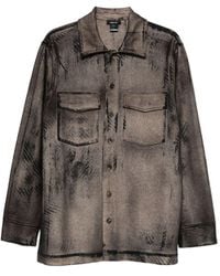 Avant Toi - Wool And Cashmere Blend Shirt - Lyst