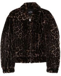 Emporio Armani - Leopard Print Jacket - Lyst