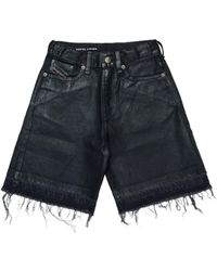 DIESEL - Shorts schwarz - Lyst