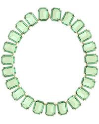 Swarovski - Millenia Crystal-Embellished Necklace - Lyst
