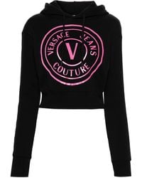 Versace Jeans Couture - Vembl Gummy Glitter Sweatshirts Clothing - Lyst