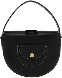 A.P.C. - Le Pocket Small Hand Bags Black - Lyst