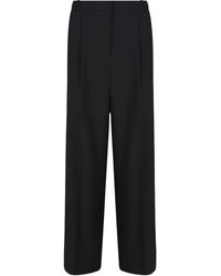 Calvin Klein - Travel Twill Wide Leg Pant - Lyst