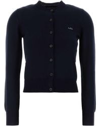 A.P.C. - Cardigan - Lyst