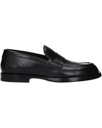 Dolce & Gabbana - Dolce&Gabbana Mocassini Uomo Pelle Nero - Lyst