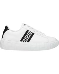 Versace - Greca Lace-up Sneakers - Lyst